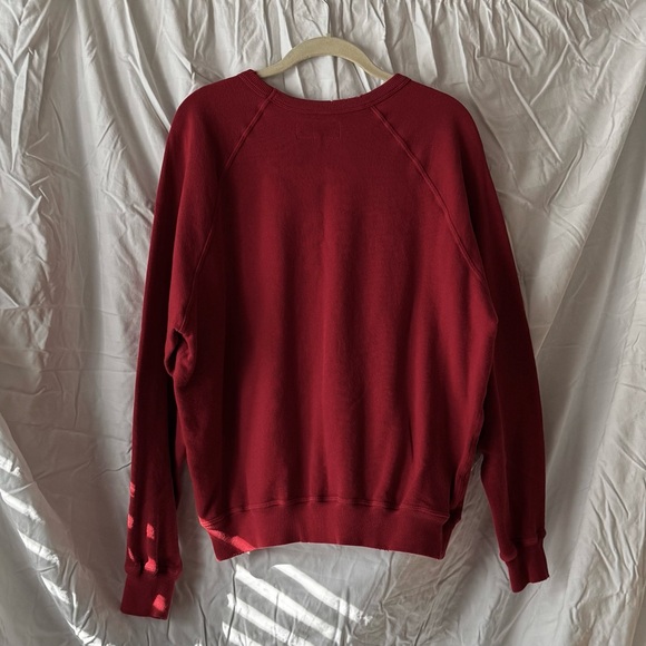 THE GREAT. College sweatshirt - size 2 medium - red - EXCELLENT pre-loved - Picture 2 of 4